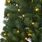 4ft. Pre-Lit Hanging Artificial Flat Back Christmas Tree, Clear LED Lights